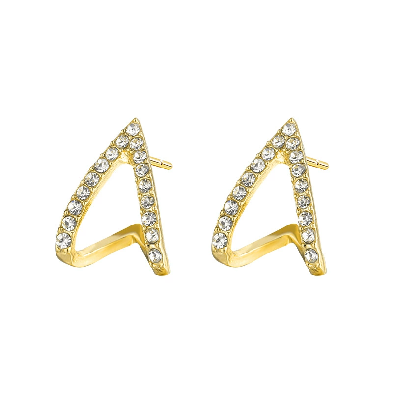 INS2384-2.00 Ct Round Cut Lab Created Diamond Small Hoop Earring For Women's 14K Yellow Gold Plated BY BALAJIGEMSANDJEWELRY