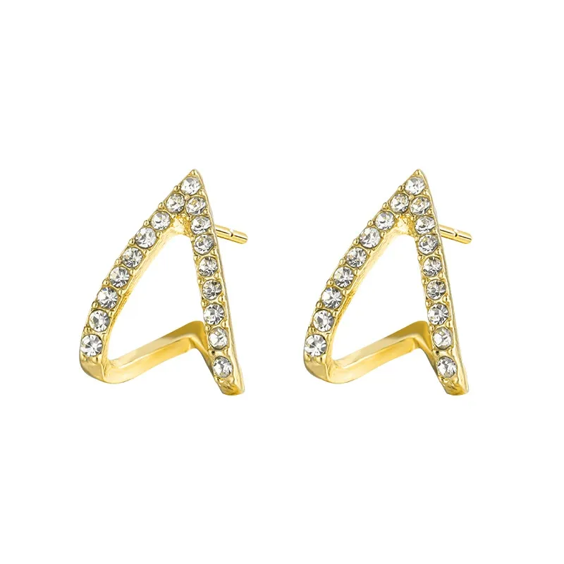 INS2384-2.00 Ct Round Cut Lab Created Diamond Small Hoop Earring For Women's 14K Yellow Gold Plated BY BALAJIGEMSANDJEWELRY