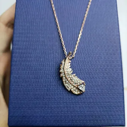 INS3257-SWAROVSKI Gold-Plated Nice Necklace