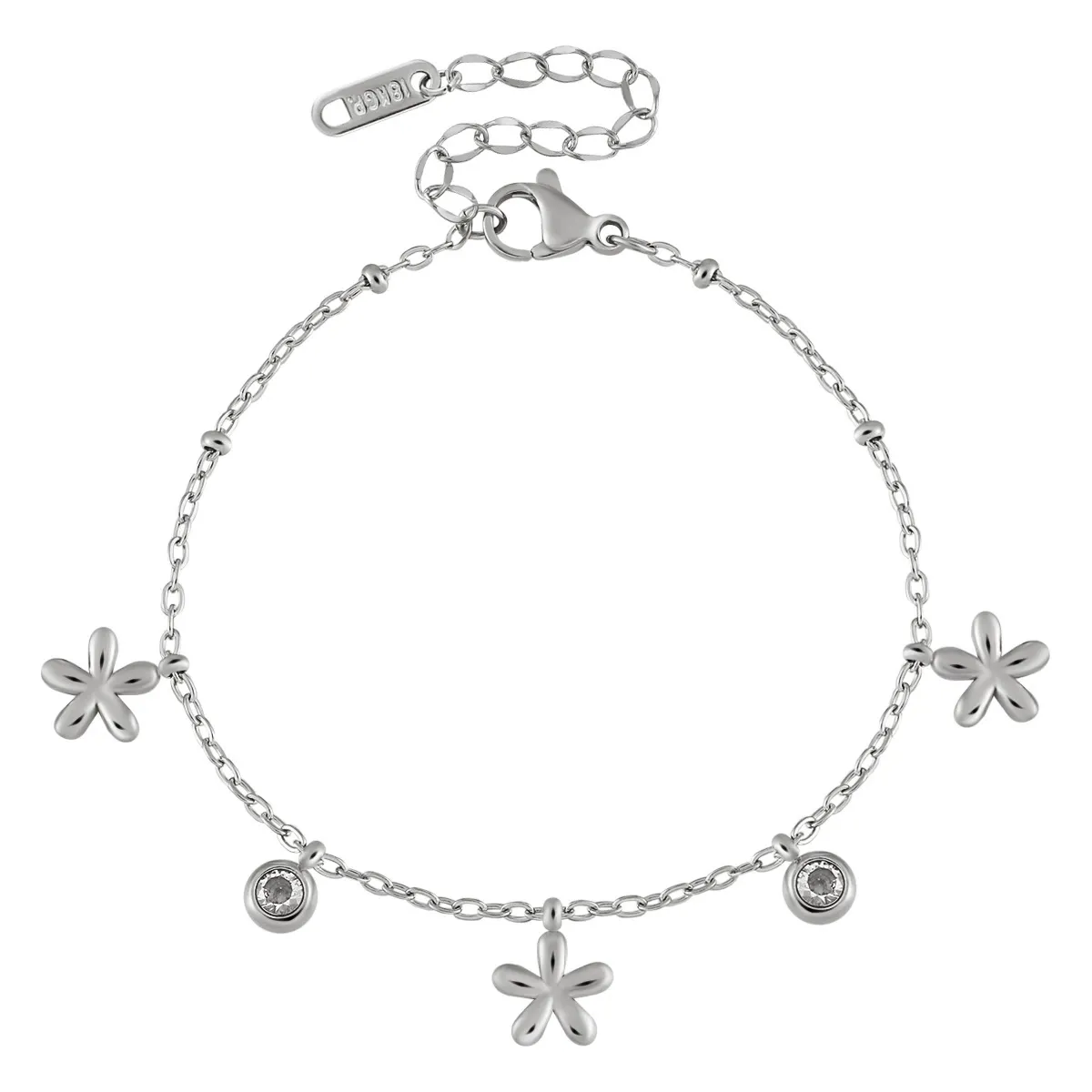 INS4046-Moissanite Bracelet for Women, 925 Sterling Silver Adjustable Bracelets D-E Color Imitation-diamond Jewelry Birthday Mothers Day Gifts for Her