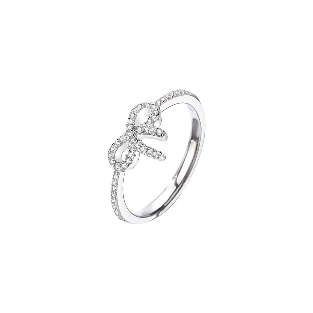 INS1173-Harry and Henry Bow Ring for Women Gold Bow Knot Dainty Stackable Fashion Jewelry Christmas Gifts