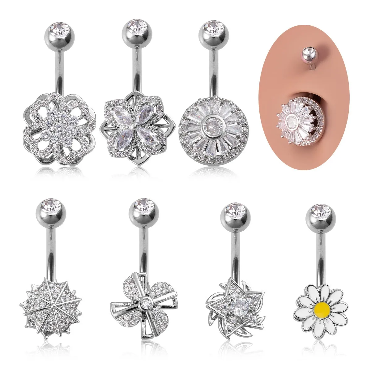 INS2126-Cute Tiny Umbrella Cubic Zirconia Stud Earring for Women Sterling Silver Lovely Statement Small Cartilage Pierced Earrings Hypoallergenic Sensitive Ear Jewelry Dainty Gift for Daughter Xmas Birthday