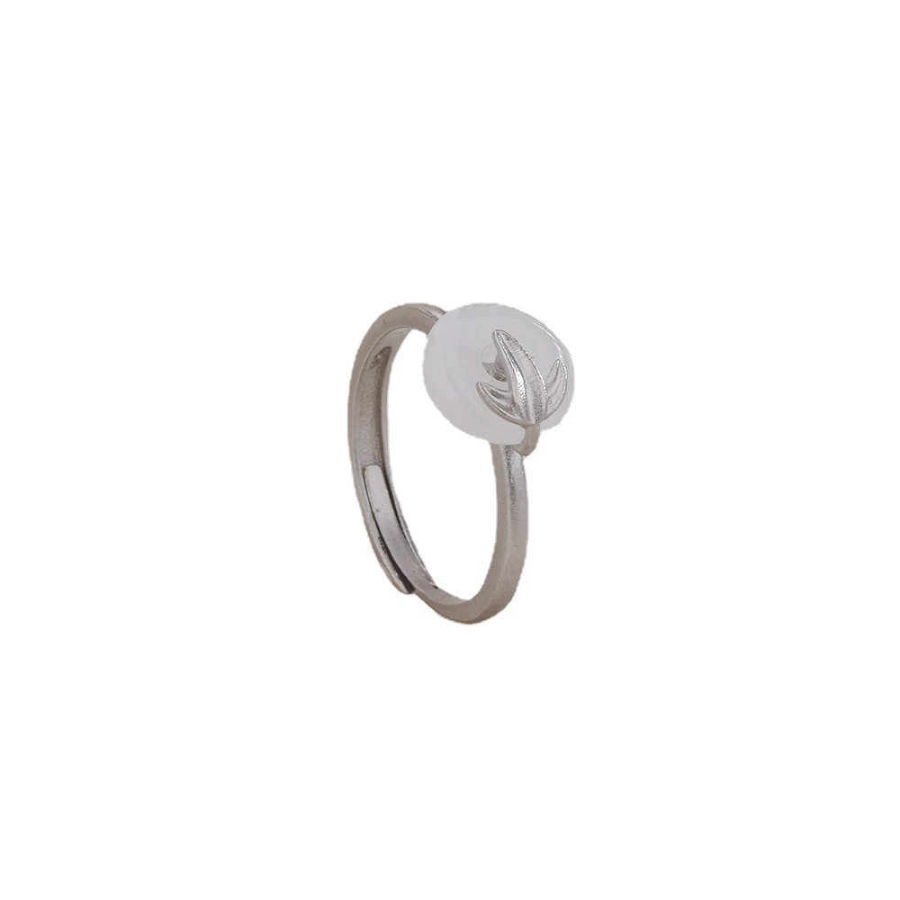 INS1223-Dainty Bow Ring with Cherry Infinity Rings for Women 14K Gold Plated Bow Knot Rings Stainless Steel Open Finger Ring Christmas Valentine's Day Jewelry Gift