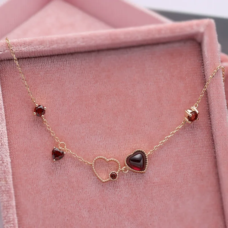 INS4047-LOUISA SECRET Birthstone Bracelets for Women, 925 Sterling Silver or Brass Plated with Rose Gold Charm Link Bracelets Birthday Anniversary Christmas Gift for Women Wife Mom Girlfriend Lady