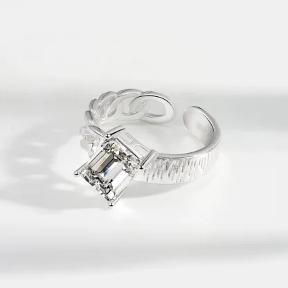 INS1199-3 CT Emerald Infinity Accent Engagement Ring Wedding Eternity Band Vintage Solitaire Silver Jewelry Halo-Setting Anniversary Praise Vintage Ring Gift by Neerja Jewels