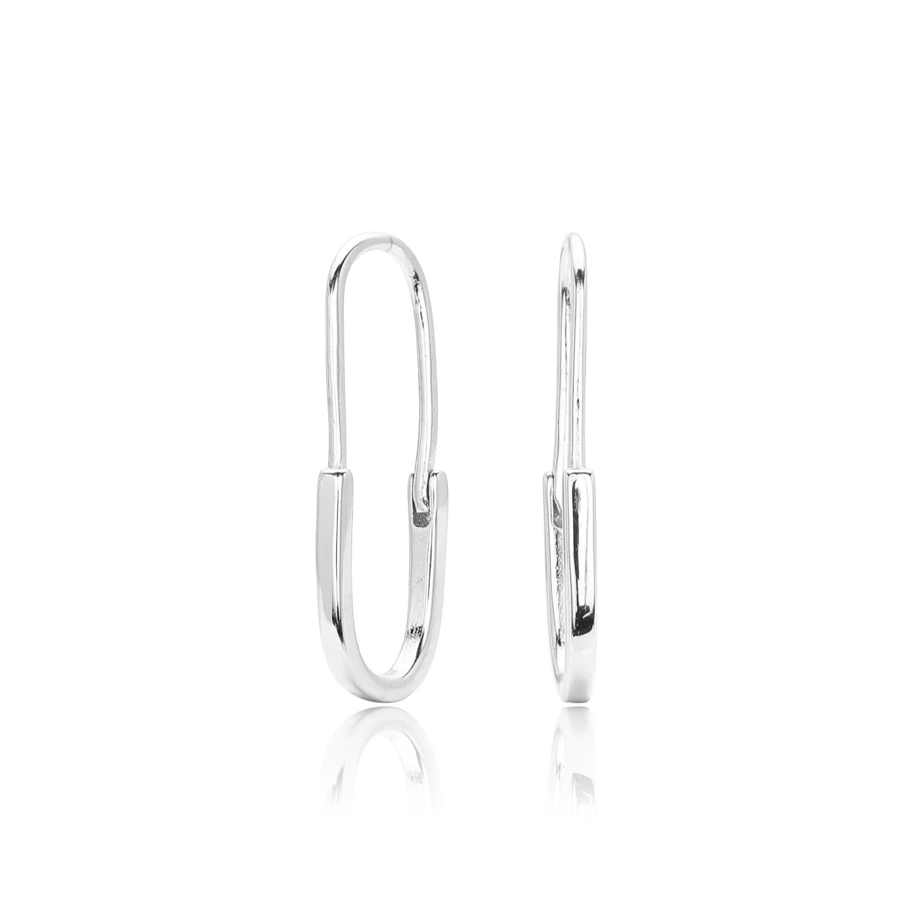 INS2337-TOBENY Gold Earrings for Women Trendy Dainty Paperclip Link Drop Dangle Earrings 14K Gold Plated Chunky Small Hoop Earrings Lightweight Hypoallergenic Chain Huggie Earrings Jewelry for Gifts