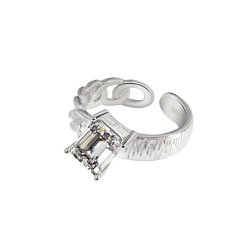 INS1199-3 CT Emerald Infinity Accent Engagement Ring Wedding Eternity Band Vintage Solitaire Silver Jewelry Halo-Setting Anniversary Praise Vintage Ring Gift by Neerja Jewels