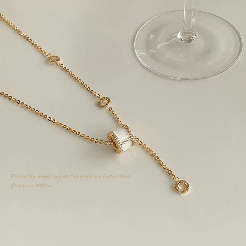 INS3035-Sonateomber Simple Gold Star/Heart/Maple Pendant Necklaces for Women, Dainty Cute Rhinestone CZ Hypoallergenic Dangle Necklaces Prom Wedding Fashion Jewelry Gift