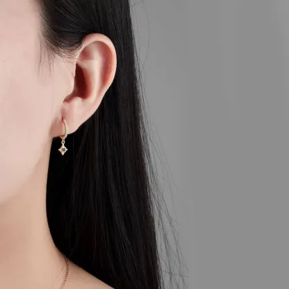 INS2377-Angelady Gold Hoop Earrings Set for Women, Dainty 14K Gold Plated Huggies Earring, Sterling Silver Hypoallergenic Cartilage Earrings, Trendy Earring Stacks for Multiple Piercing Jewelry Gift(3 Pairs)