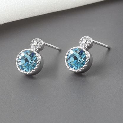 INS2283-Lightning Bolt/Cloud/Celtic Knot/Flip Flop/Sapphire Dangle Earrings 925 Sterling Silver Jewelry Gifts for Women