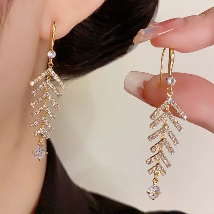 INS2420-Drop Dangle Tassel Earrings For Women Girls Statement Fashion Jewelry