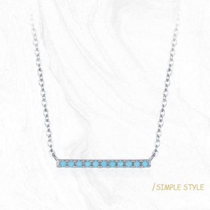 INS3148-14K Gold Plated Crystal Pendant Necklace Cubic Zirconia Pendant Necklaces for Women Elegant Pearl Pendant Choker Necklaces