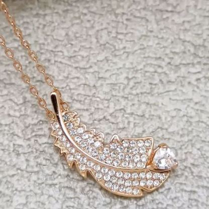 INS3257-SWAROVSKI Gold-Plated Nice Necklace