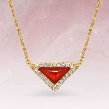 INS4097-14k Gold Love Heart Gemstone Bracelet for Women,7MM Heart-cut Created Birthstone Anniversary Birthday Mother's Day Bracelets Jewelry for Mom Her 6.5''+2''