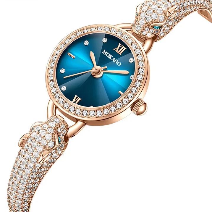 W-2011-BESTKANG Fashion Simple Women's Quartz Watch Stainless Steel Mesh Strap Elegant Ladies Wrist Watch-Women