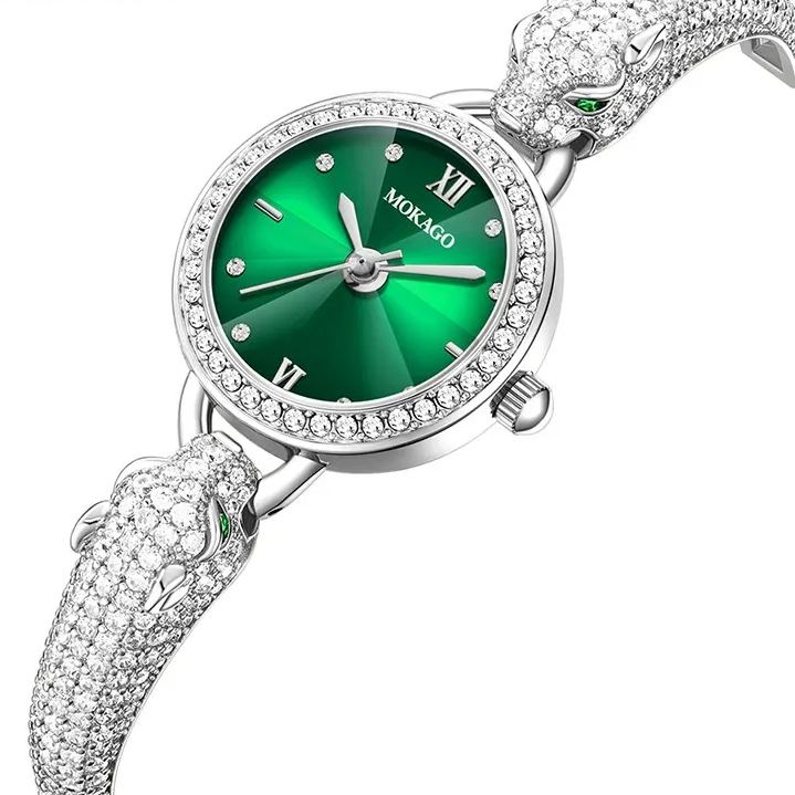 W-2011-BESTKANG Fashion Simple Women's Quartz Watch Stainless Steel Mesh Strap Elegant Ladies Wrist Watch-Women