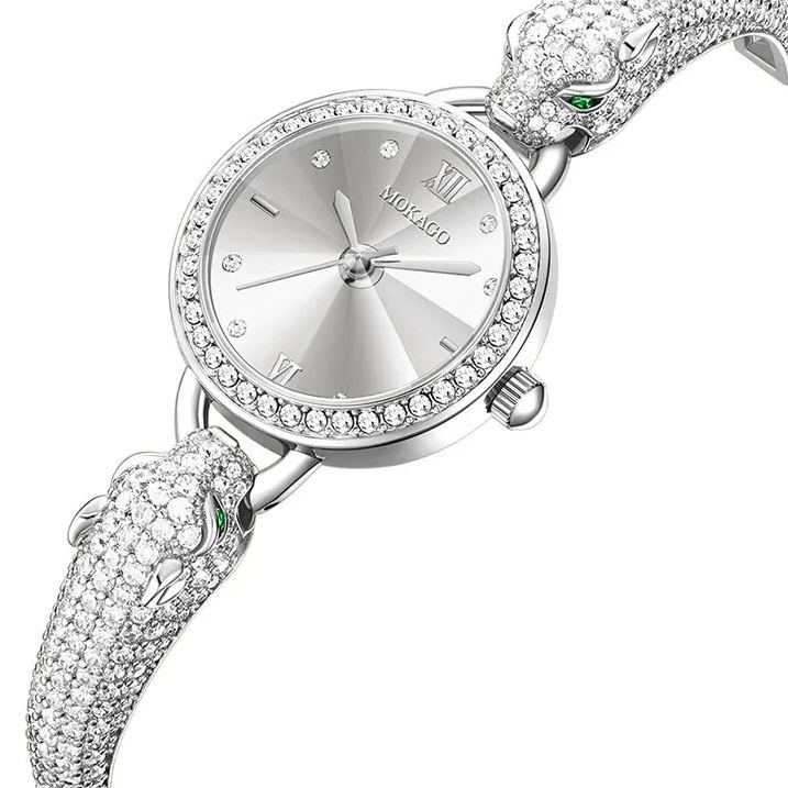 W-2011-BESTKANG Fashion Simple Women's Quartz Watch Stainless Steel Mesh Strap Elegant Ladies Wrist Watch-Women