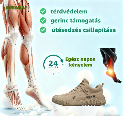 (🔥Ma 60% kedvezmény - ne hagyd ki!)⏰ - APEAXA® Márka - Puha és kényelmes német ortopéd cipők✅ (enyhíti a lábfájdalmat)