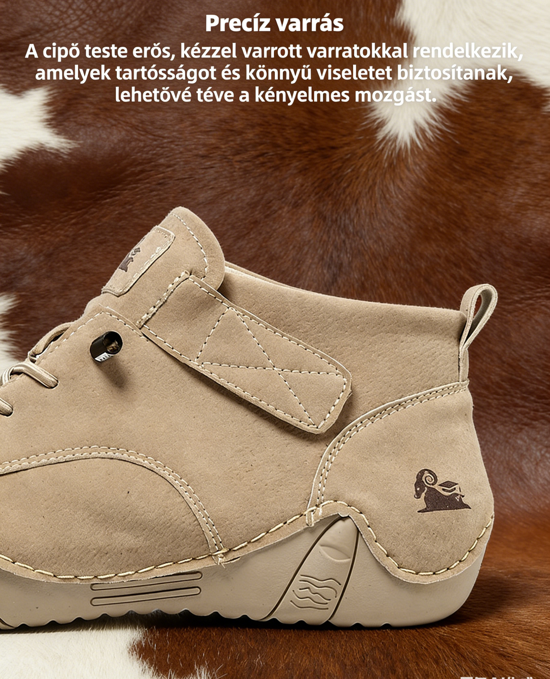 【🎁60% kedvezmény ma - Ne hagyja ki】Ergonómiailag tervezett ausztrál bőr ortopéd cipők - Kiváló minőségű bőr + kézzel varrott 👞