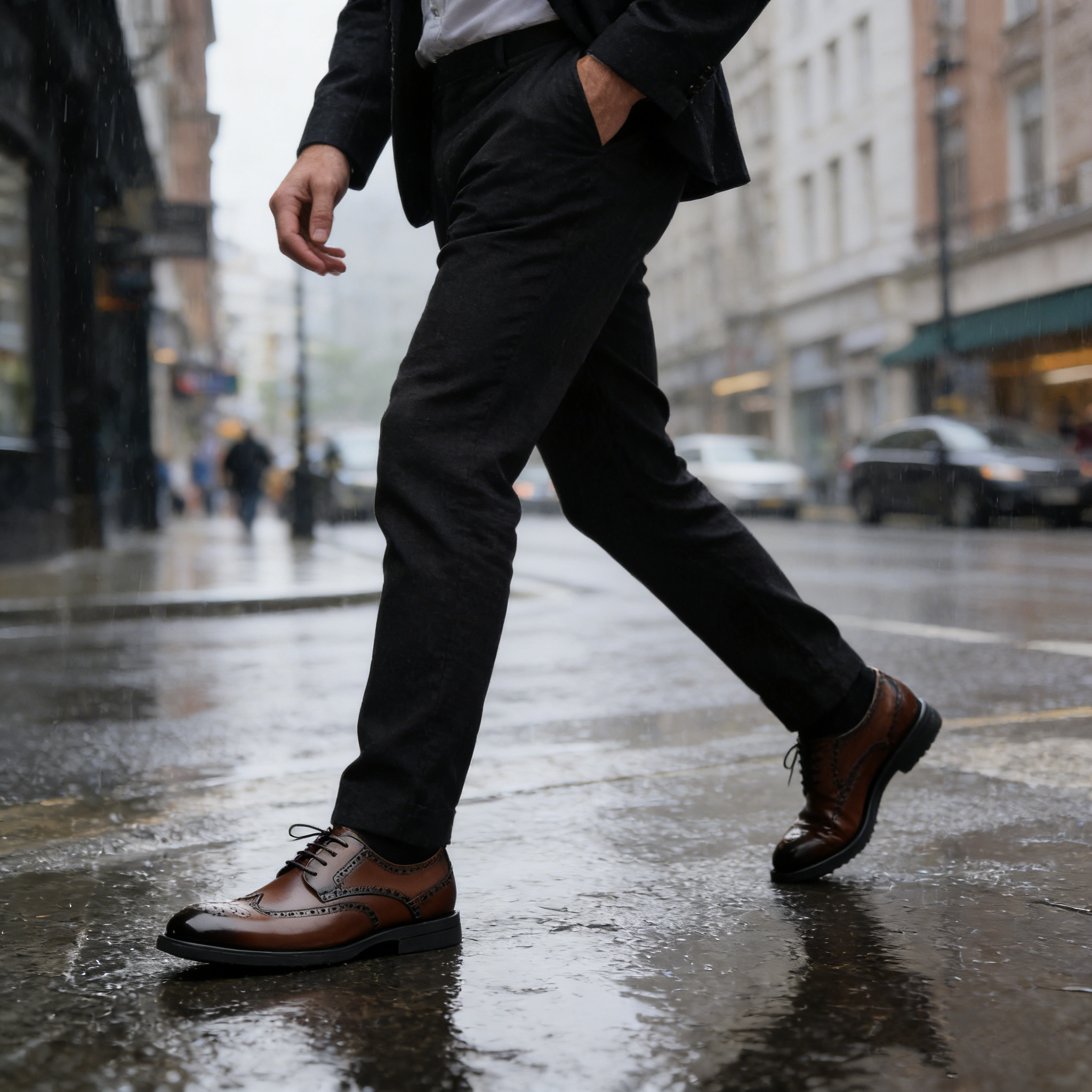 【🎁 Csak ma: 60% kedvezmény - Ne maradj le!】 Ergonomikus ortopéd bőrcipő - Prémium ausztrál bőr + Kézi varrás 👞