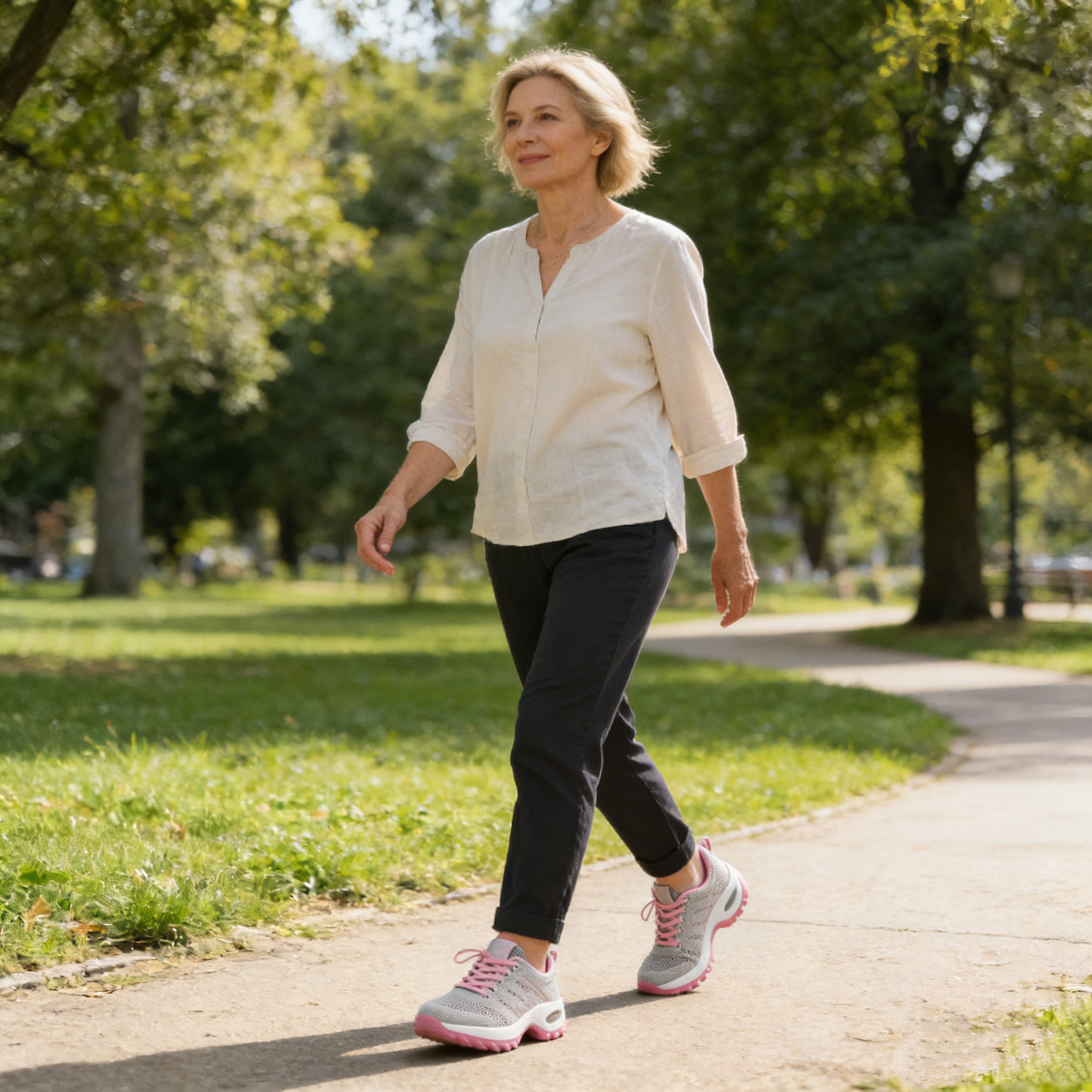 (🔥60% zniżki dzisiaj - nie przegap!) ⏰Ergonomiczna konstrukcja - miękkie i wygodne, amortyzowane, ortopedyczne buty sportowe dla kobiet (podparcie łuku stopy, łagodzenie dyskomfortu)