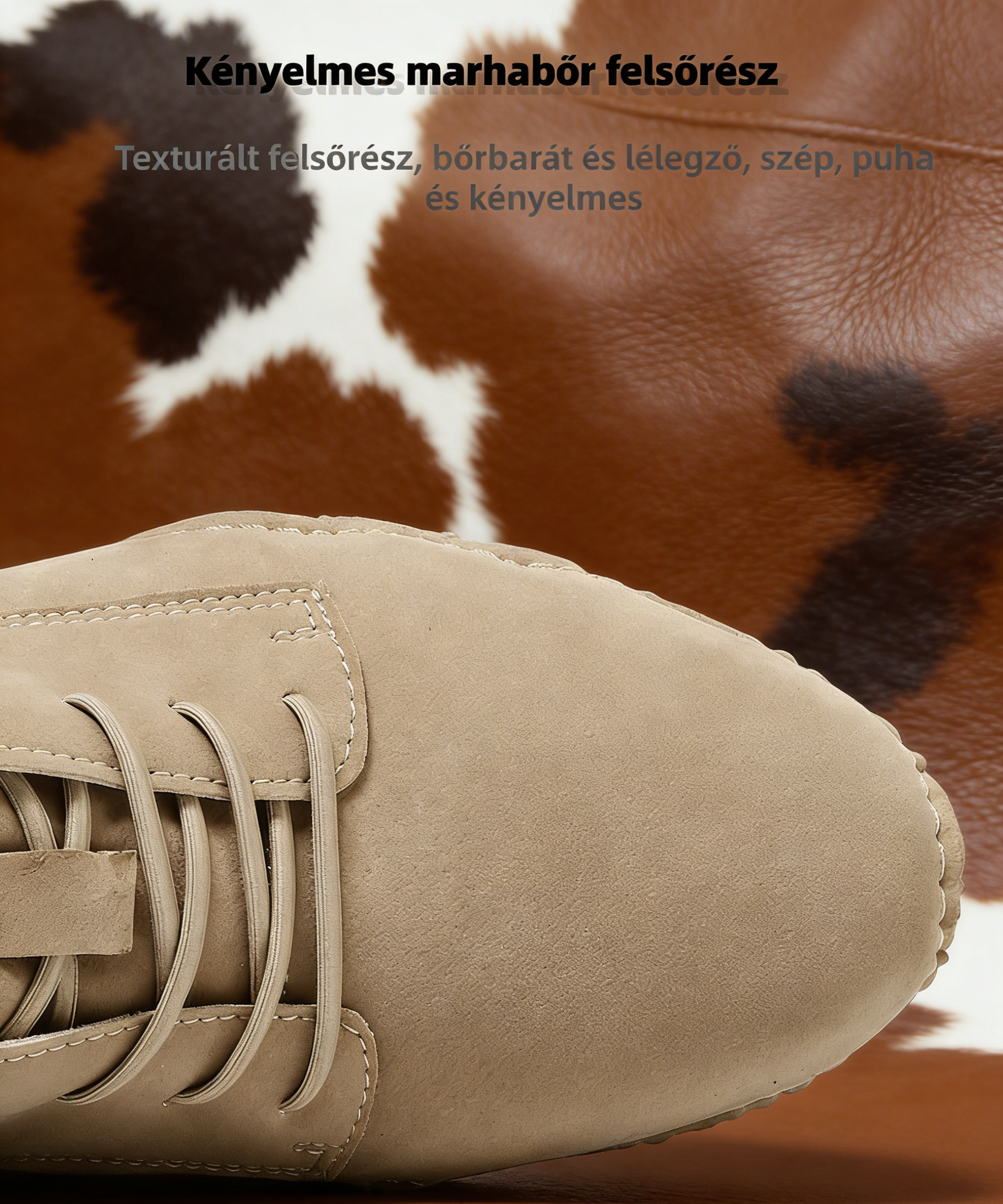 【🎁60% kedvezmény ma - Ne hagyja ki】Ergonómiailag tervezett ausztrál bőr ortopéd cipők - Kiváló minőségű bőr + kézzel varrott 👞