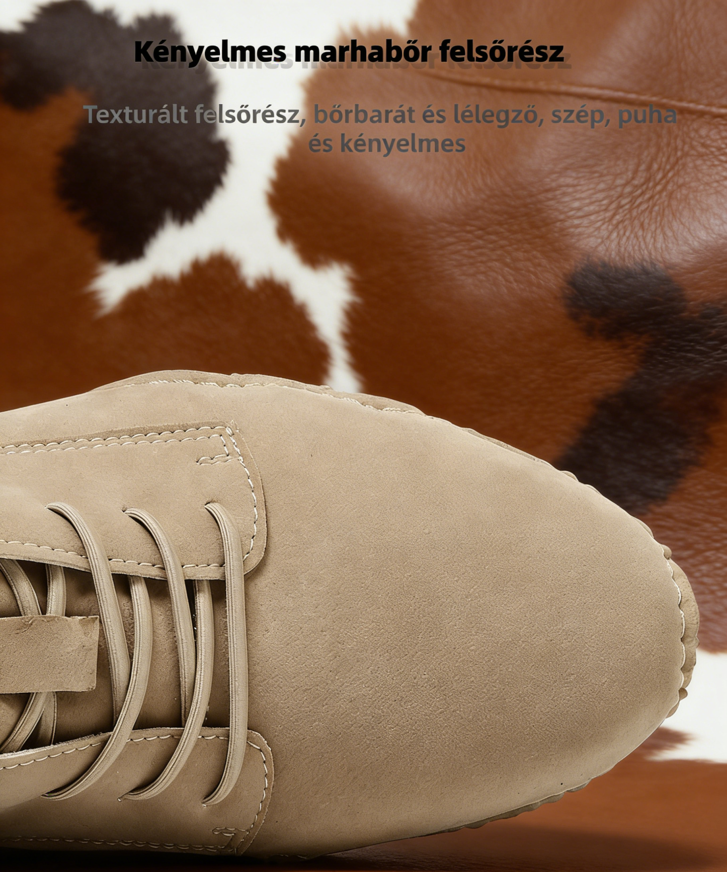 【🎁60% kedvezmény ma - Ne hagyja ki】Ergonómiailag tervezett ausztrál bőr ortopéd cipők - Kiváló minőségű bőr + kézzel varrott 👞