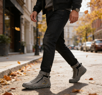 【🎁60% kedvezmény ma - ne hagyd ki】 Ergonomikus kialakítású ortopéd cipő - kiváló minőségű bőr + kézzel varrott 👞