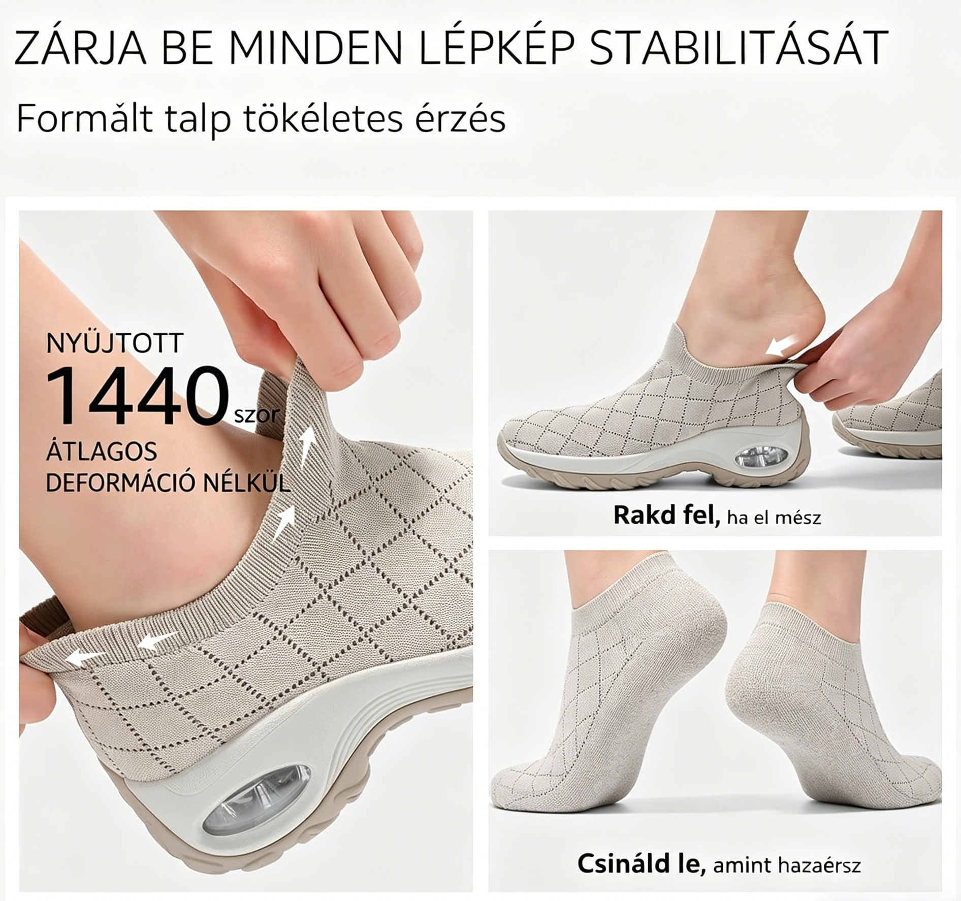 (🔥60% kedvezmény ma - ne maradj le!) APEXA® - Női ortopédiai párnázott cipők ✅ Mondj búcsút a lábfájásnak, és élvezd az egész napos kényelmet!