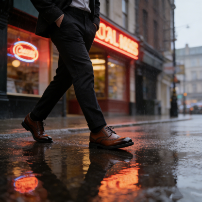 【🎁 Csak ma: 60% kedvezmény - Ne maradj le!】 Ergonomikus ortopéd bőrcipő - Prémium ausztrál bőr + Kézi varrás 👞