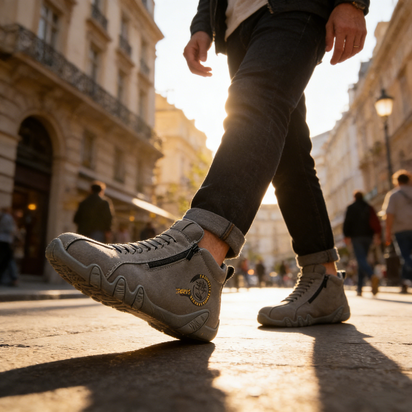 【🎁60% kedvezmény ma - ne hagyd ki】 Ergonomikus kialakítású ortopéd cipő - kiváló minőségű bőr + kézzel varrott 👞