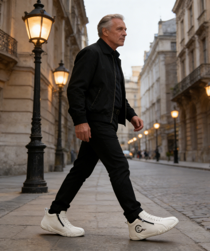 【🎁60% kedvezmény ma - ne hagyd ki】 Ergonomikus kialakítású ortopéd cipő - kiváló minőségű bőr + kézzel varrott 👞