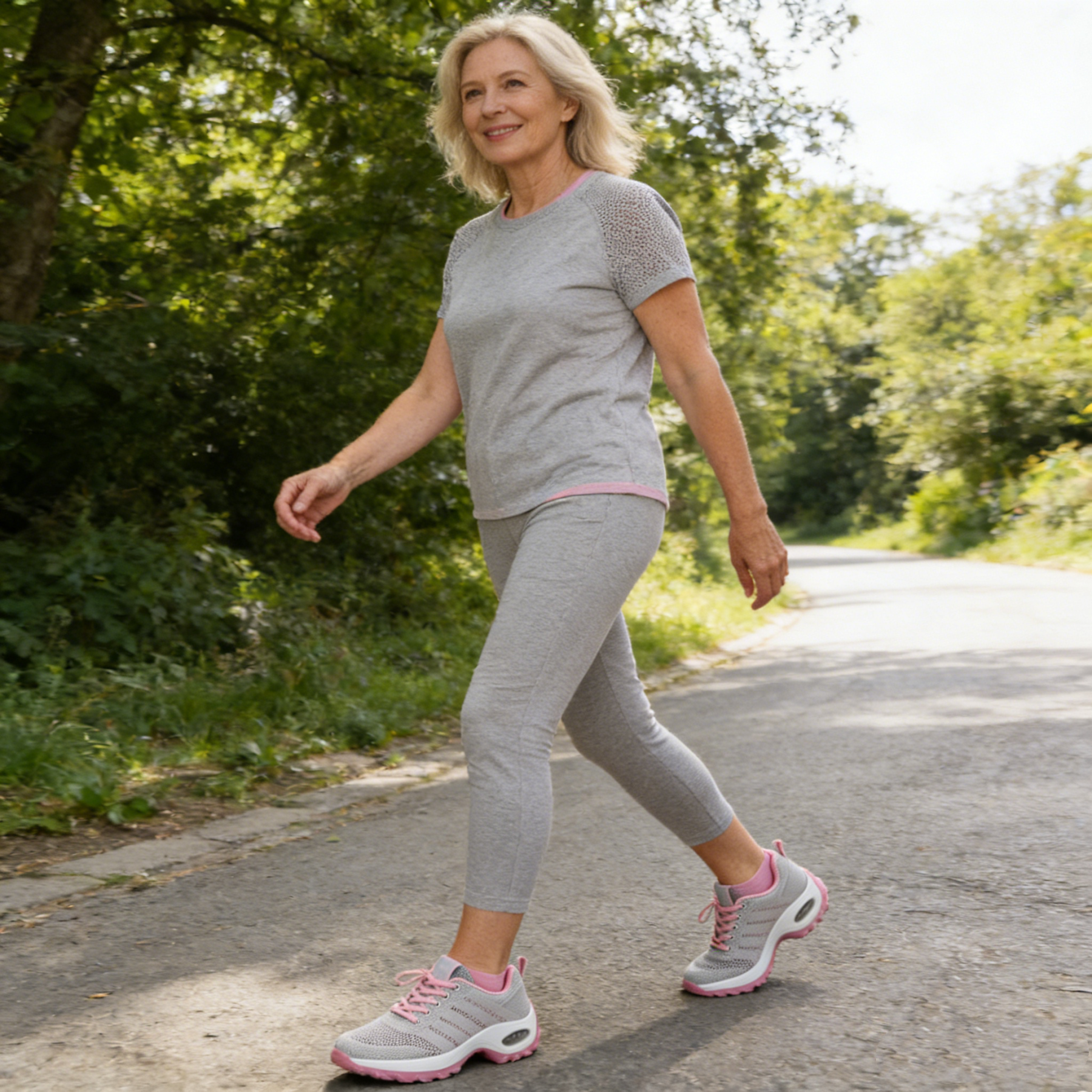 (🔥60% zniżki dzisiaj - nie przegap!) ⏰Ergonomiczna konstrukcja - miękkie i wygodne, amortyzowane, ortopedyczne buty sportowe dla kobiet (podparcie łuku stopy, łagodzenie dyskomfortu)