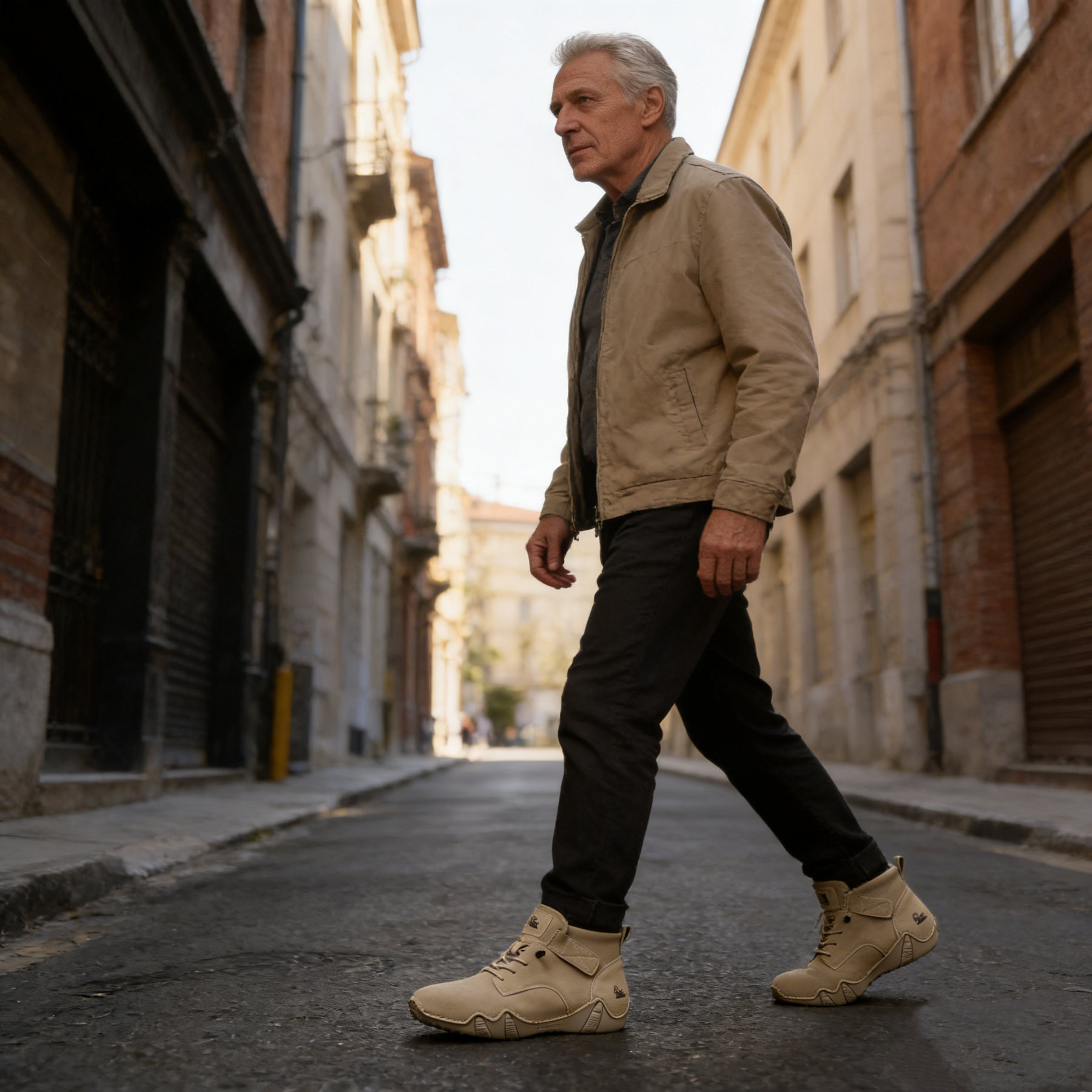 【🎁60% kedvezmény ma - Ne hagyja ki】Ergonómiailag tervezett ausztrál bőr ortopéd cipők - Kiváló minőségű bőr + kézzel varrott 👞