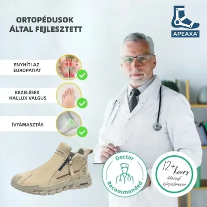 (🔥 Ma 60% kedvezmény – ne hagyja ki!) APEXA® – ortopéd sportcipő férfiaknak ✅ Búcsút a lábfájdalomnak, egész napos kényelmet!