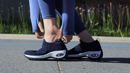 【🔥Ma 60% kedvezmény - ne hagyd ki】🔥Szuperkényelmes ortopéd cipők légpárnával✅Lábboltozat-támasz, nagyobb kényelem