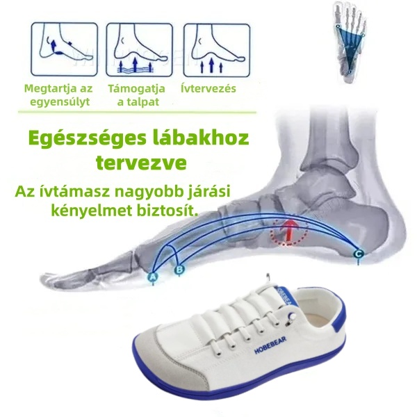 (🔥Ma 60% kedvezmény - ne maradj le!) ⏰Ergonomikus - puha és kényelmes ortopédiai hétköznapi/sportcipő✅ (lábboltozat-támasz, járástámasz)