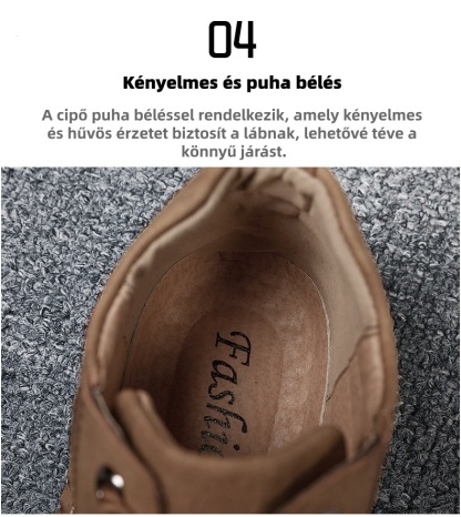 【🎁60% kedvezmény ma - Ne hagyja ki】Ergonómiailag tervezett ausztrál bőr ortopéd cipők - Kiváló minőségű bőr + kézzel varrott 👞