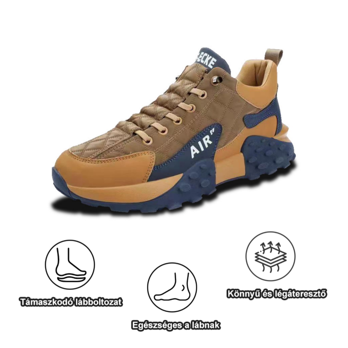 [🔥Ma féláron - ne hagyd ki] Ergonomikus kialakítású ortopéd cipő - ívtartó kialakítás 👞Könnyen megszabadulhatsz a lábfájdalmaktól