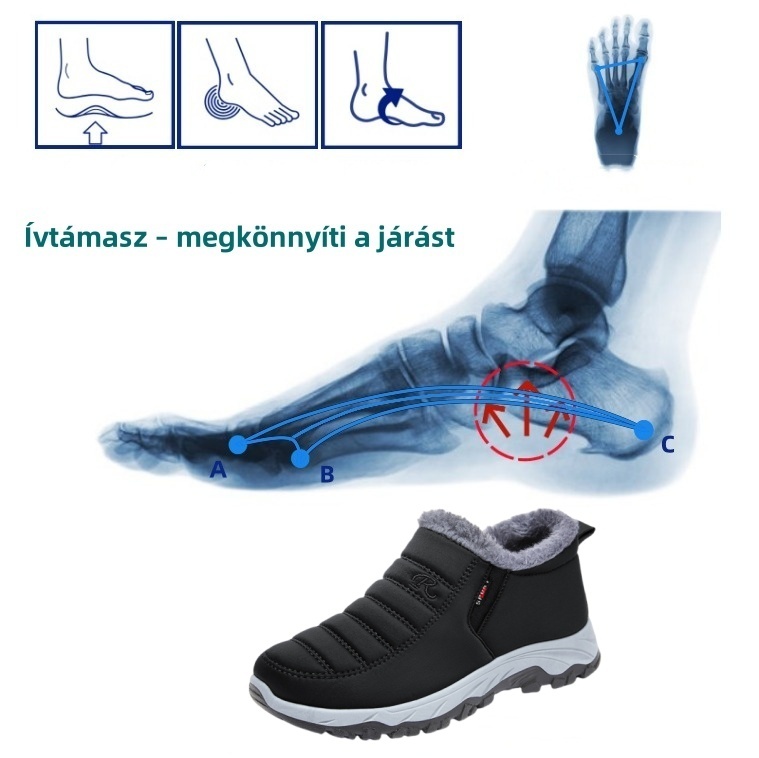 【🎁50% kedvezmény ma - ne hagyd ki】 Ergonomikus kialakítású ortopéd cipő - enyhíti a fájdalmat 👞