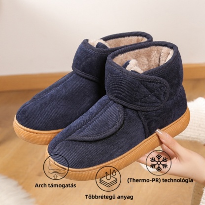 (🔥60% kedvezmény ma - ne hagyd ki!)⏰ Ergonomikus - Puha és kényelmes gyapjú meleg cipő (lábboltozat-támasztással - megkönnyítve a járást)
