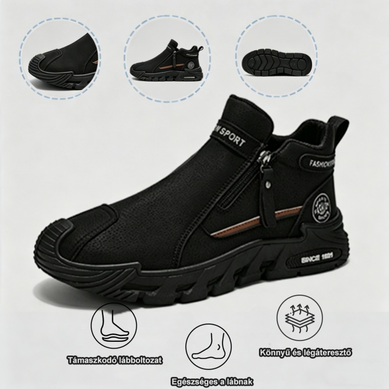 (🔥 Ma 60% kedvezmény – ne hagyja ki!) APEXA® – ortopéd sportcipő férfiaknak ✅ Búcsút a lábfájdalomnak, egész napos kényelmet!