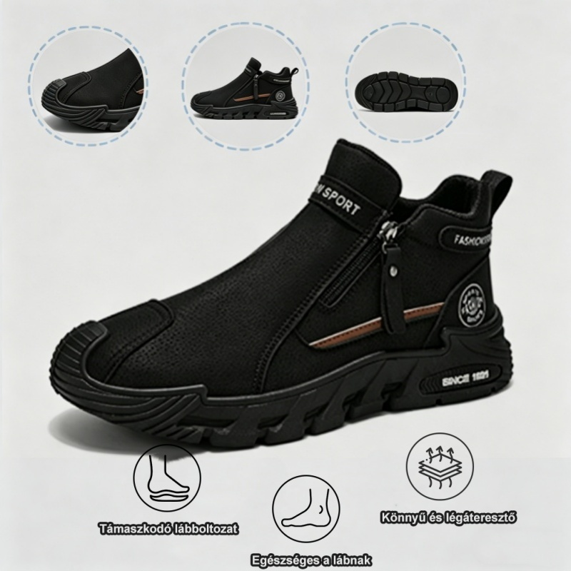 (🔥 Ma 60% kedvezmény – ne hagyja ki!) APEXA® – ortopéd sportcipő férfiaknak ✅ Búcsút a lábfájdalomnak, egész napos kényelmet!