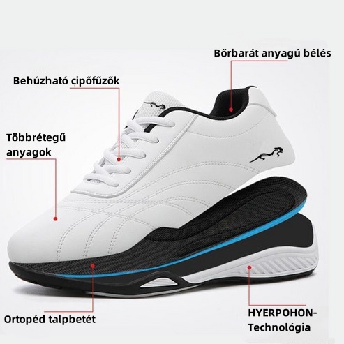 [⏰50% kedvezmény még ma - ne hagyd ki] Ergonomikus kialakítású ortopéd cipő - vízálló és csúszásgátló 👞 (Ívtámasz - lehetővé teszi, hogy könnyen megszabadulj a járás közbeni fájdalomtól)