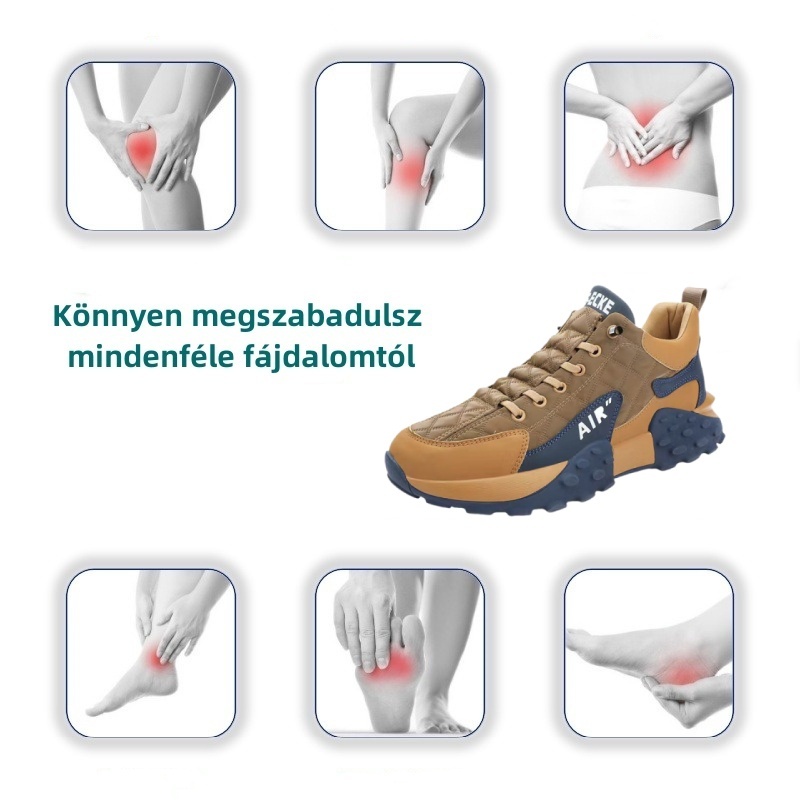 【🎁50% kedvezménnyel ma – ne hagyd ki】 Ergonomikus kialakítású ortopéd cipő - ívtartó kialakítás 👞 Megszabadul a járási kényelmetlenségtől