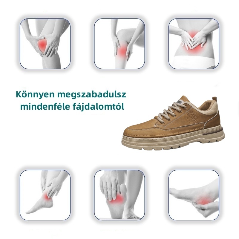 【🎁50% kedvezménnyel ma - ne hagyd ki】Ergonomikus kialakítású ortopéd cipő - megőrzi az egyensúlyt és korrigálja a testtartást 👞Enyhítsd a lábfájdalmakat három nap alatt