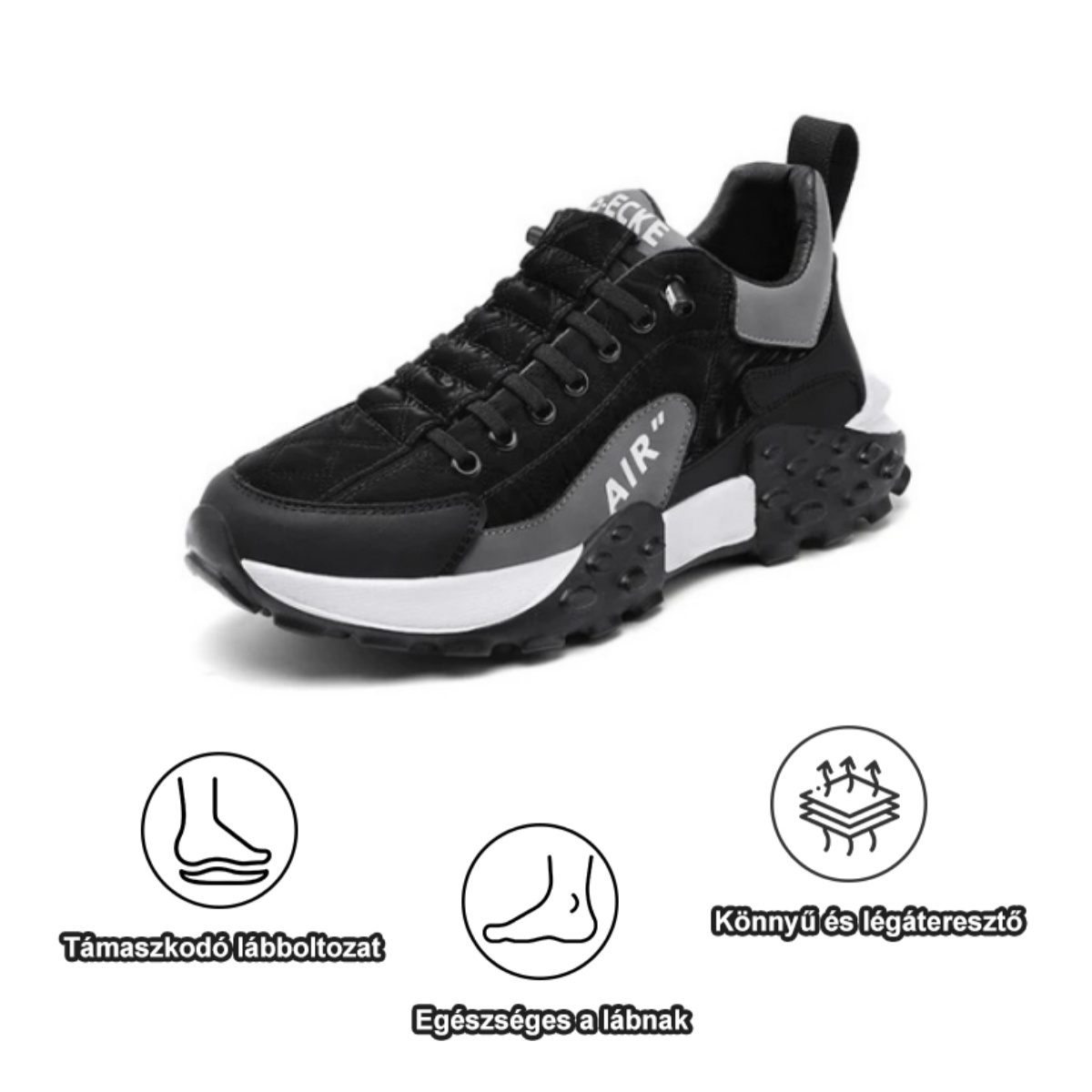 [🔥Ma féláron - ne hagyd ki] Ergonomikus kialakítású ortopéd cipő - ívtartó kialakítás 👞Könnyen megszabadulhatsz a lábfájdalmaktól