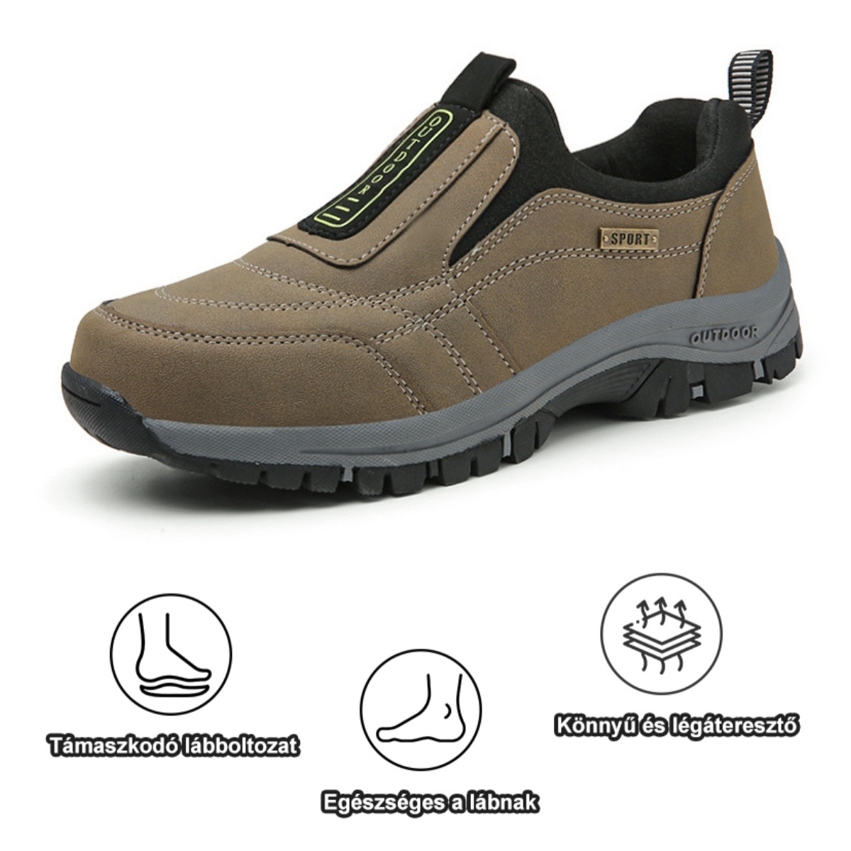 【🔥50% kedvezménnyel az egész oldalon - csak ma】 Ergonomikus kialakítású ortopéd cipő - könnyen megszabadulhat a lábfájdalmaktól👞