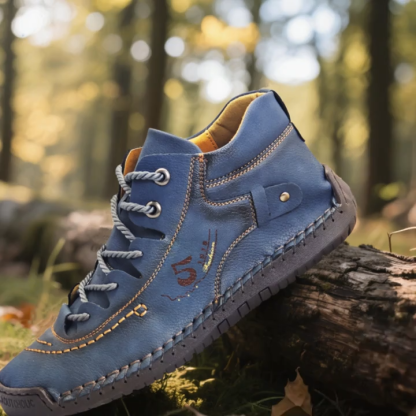 【🎁60% kedvezmény ma - Ne hagyja ki】Ergonómiailag tervezett ausztrál bőr ortopéd cipők - Kiváló minőségű bőr + kézzel varrott 👞