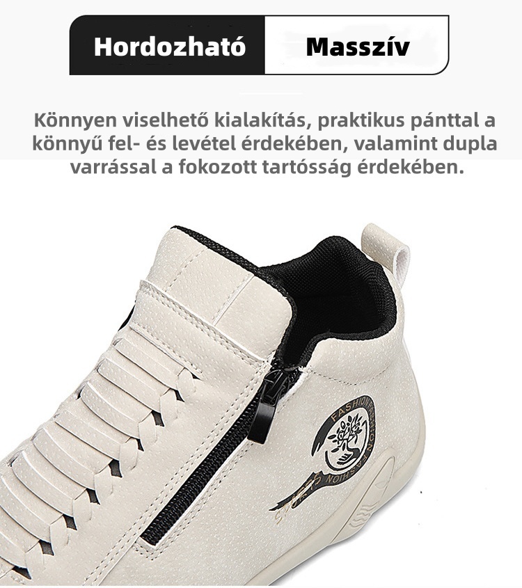 【🎁60% kedvezmény ma - ne hagyd ki】 Ergonomikus kialakítású ortopéd cipő - kiváló minőségű bőr + kézzel varrott 👞
